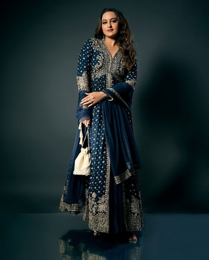 SR 1647 Sonakshi Faux Georgette Wedding Wear Readymade Suits Wholesale Online